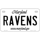 Ravens Maryland State Novelty Metal License Plate 7" x 4" (MP)