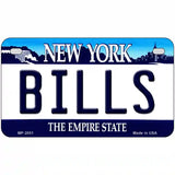 Bills New York State Novelty Metal License Plate 7" x 4" (MP)