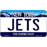 Jets New York State Novelty Metal License Plate 7" x 4" (MP)