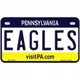 Eagles Pennsylvania State Novelty Metal License Plate 7" x 4" (MP)