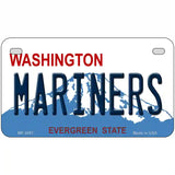 Mariners Washington State Metal Novelty License Plate 7" x 4" (MP)