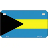 Bahamas Flag Metal Novelty License Plate 7" x 4" (MP)