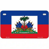 Haiti Flag Metal Novelty License Plate 7" x 4" (MP)