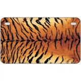 Tiger Metal Novelty License Plate 7" x 4" (MP)