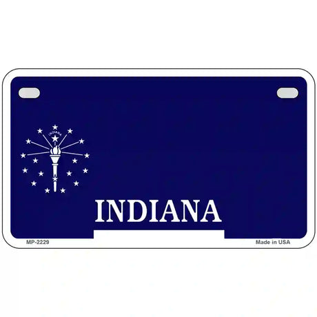 Indiana Novelty State Blank Metal License Plate 7" x 4" (MP)