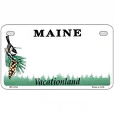 Maine Novelty State Blank Metal License Plate 7" x 4" (MP)