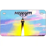 Mississippi Novelty State Blank Metal License Plate 7" x 4" (MP)