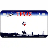 Texas Novelty State Blank Metal License Plate 7" x 4" (MP)