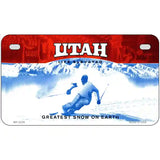 Utah Novelty State Blank Metal License Plate 7" x 4" (MP)