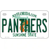 Panthers Florida Novelty State Metal License Plate 7" x 4" (MP)