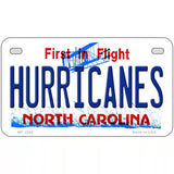 Hurricanes North Carolina Novelty State Metal License Plate 7" x 4" (MP)