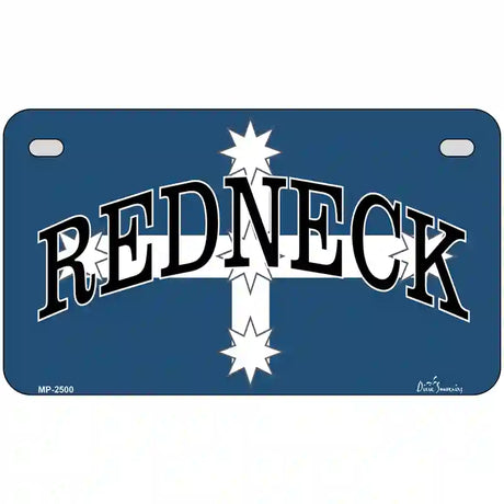 Redneck Eureka Metal Novelty License Plate 7" x 4" (MP)