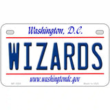 Wizards Washington DC State Metal Novelty License Plate 7" x 4" (MP)