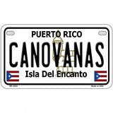 Canovanas Puerto Rico Metal Novelty License Plate 7" x 4" (MP)