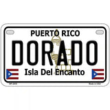 Dorado Puerto Rico Metal Novelty License Plate 7" x 4" (MP)