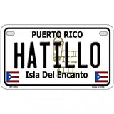 Hatillo Puerto Rico Metal Novelty License Plate 7" x 4" (MP)