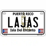 Lajas Puerto Rico Metal Novelty License Plate 7" x 4" (MP)