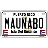 Maunabo Puerto Rico Metal Novelty License Plate 7" x 4" (MP)