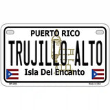 Trujillo Alto Puerto Rico Metal Novelty License Plate 7" x 4" (MP)