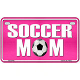 Soccer Mom Metal Novelty License Plate 7" x 4" (MP)