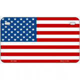 American Flag Novelty Metal License Plate 7" x 4" (MP)