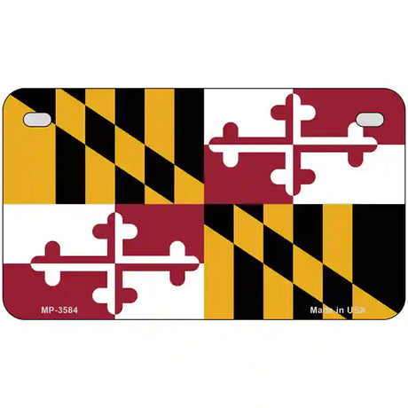 Maryland State Metal Novelty License Plate 7" x 4" (MP)