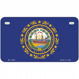 New Hampshire State Flag Metal Novelty License Plate 7" x 4" (MP)