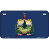 Vermont State Flag Metal Novelty License Plate 7" x 4" (MP)