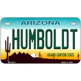 Humboldt Arizona Metal Novelty License Plate 7" x 4" (MP)