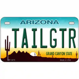 Tailgtr Arizona Novelty Metal License Plate 7" x 4" (MP)