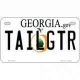 Tailgtr Georgia Novelty Metal License Plate 7" x 4" (MP)