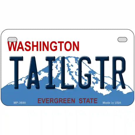 Tailgtr Washington Novelty Metal License Plate 7" x 4" (MP)