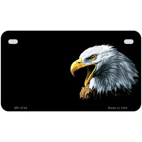 Bald Eagle Offset Metal Novelty License Plate 7" x 4" (MP)