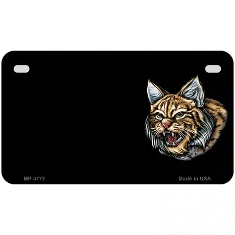 Bobcat Offset Metal Novelty License Plate 7" x 4" (MP)