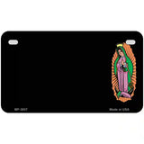 Virgin Mary Offset Metal Novelty License Plate 7" x 4" (MP)