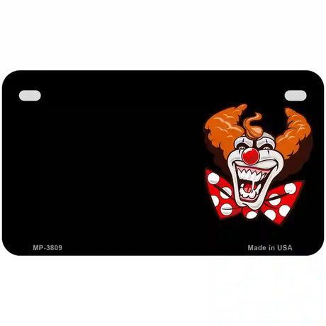 Clown Offset Metal Novelty License Plate 7" x 4" (MP)