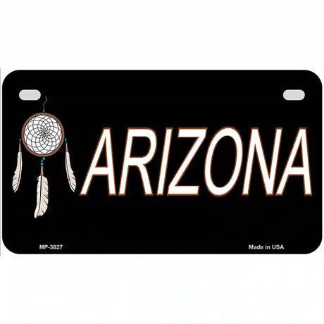 Dreamweaver Offset Arizona Metal Novelty License Plate 7" x 4" (MP)