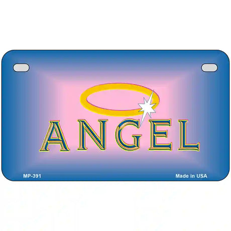 Angel Metal Novelty License Plate 7" x 4" (MP)