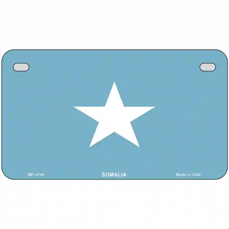 Somalia Flag Metal Novelty License Plate 7" x 4" (MP)