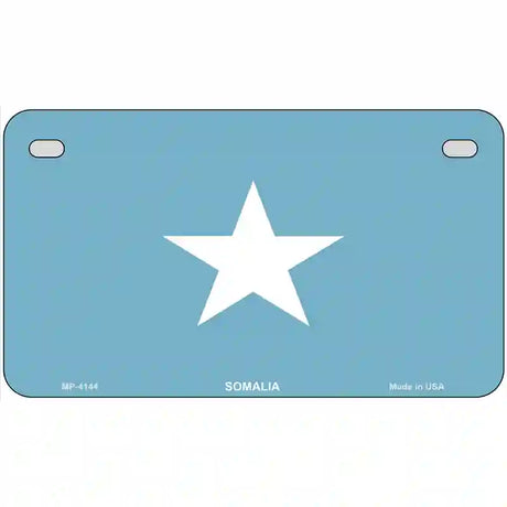 Somalia Flag Metal Novelty License Plate 7" x 4" (MP)