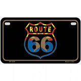 Route 66 Logo Arizona Flag Metal Novelty License Plate 7" x 4" (MP)