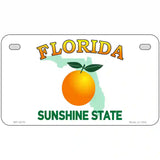 Florida Novelty State Metal License Plate 7" x 4" (MP)