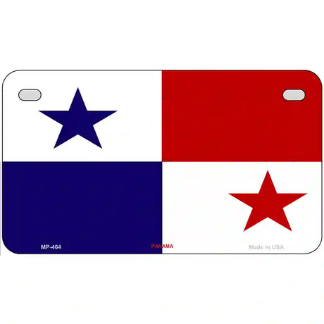 Panama Flag Metal Novelty License Plate 7" x 4" (MP)