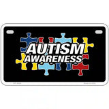 Autism Awareness Metal Novelty License Plate Sign 7" x 4" (MP)