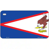 American Samoa Flag Metal Novelty License Plate 7" x 4" (MP)