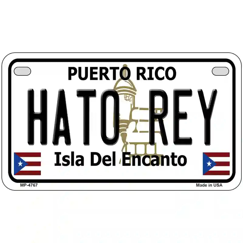 Hato Rey Puerto Rico Novelty Metal Novelty License Plate 7" x 4" (MP)