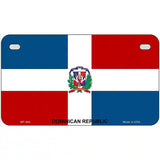 Dominican Republic Flag Metal Novelty License Plate 7" x 4" (MP)