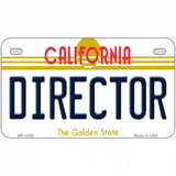 Director California Novelty Metal License Plate 7" x 4" (MP)