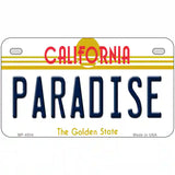 Paradise California Novelty Metal License Plate 7" x 4" (MP)