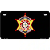 PA Constable Star Metal Novelty License Plate 7" x 4" (MP)